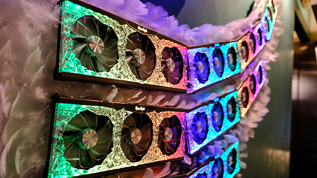 palit rainbow graphic cards