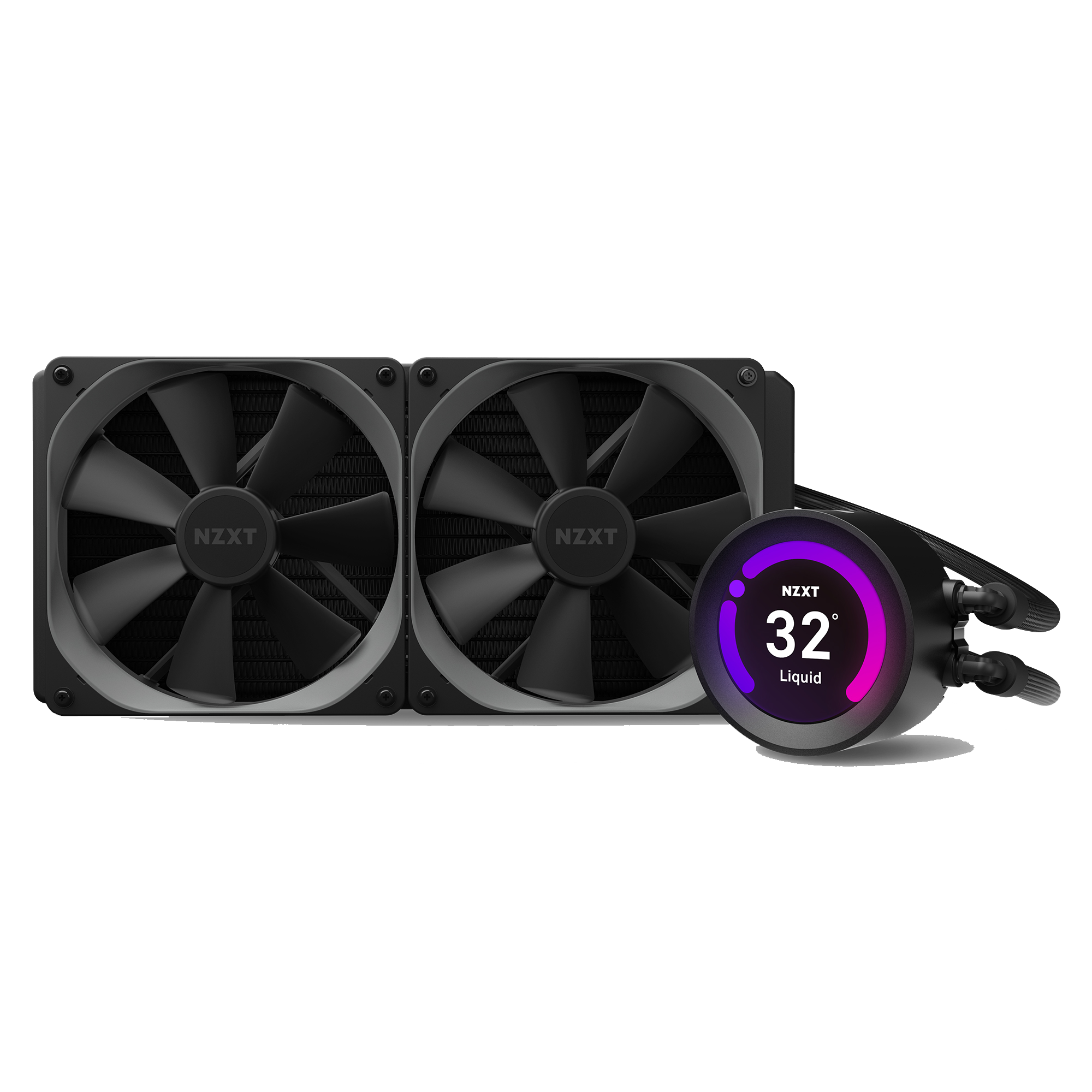 Kraken Z63 front Main with fan UI