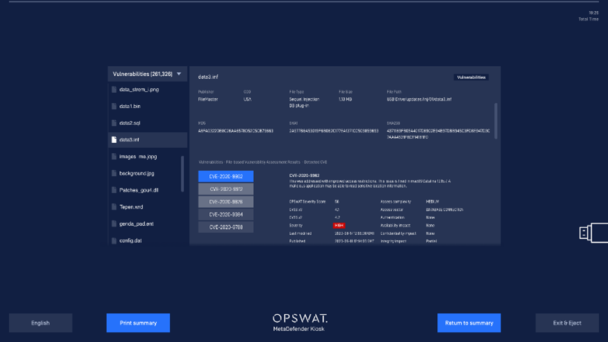 OPSWAT stats