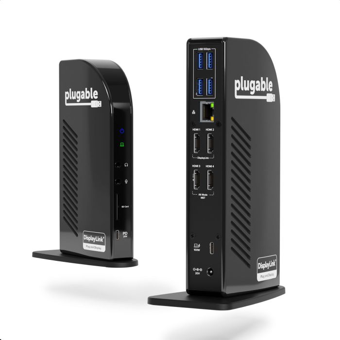 Product-Plugable-USB-C Quad HDMI Dock