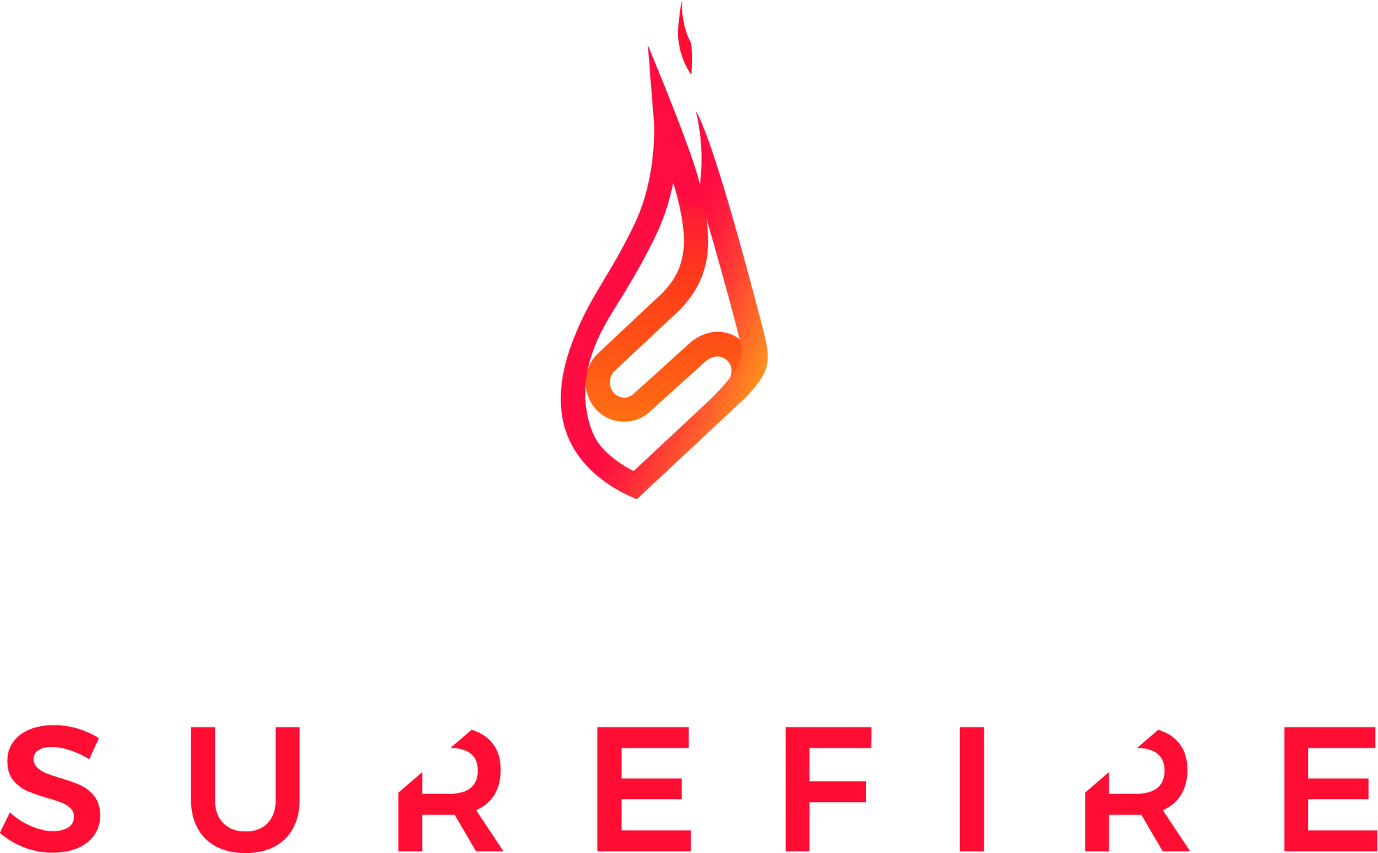 SureFire Gaming Logo Vertical Red 1