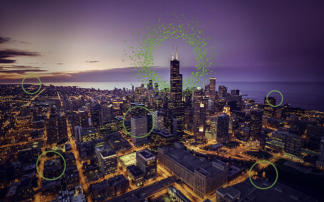 Seagate view of Willis Tower
