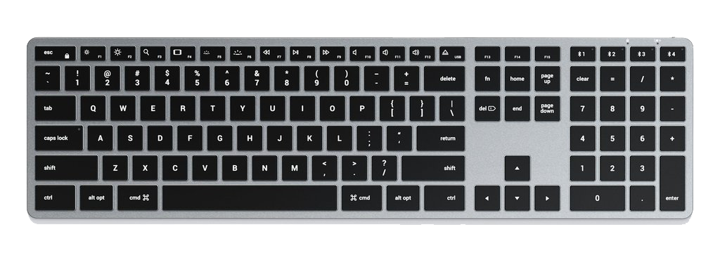 satechi slim x3 bluetooth backlit keyboard