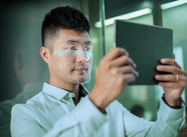 suse man facial recognition