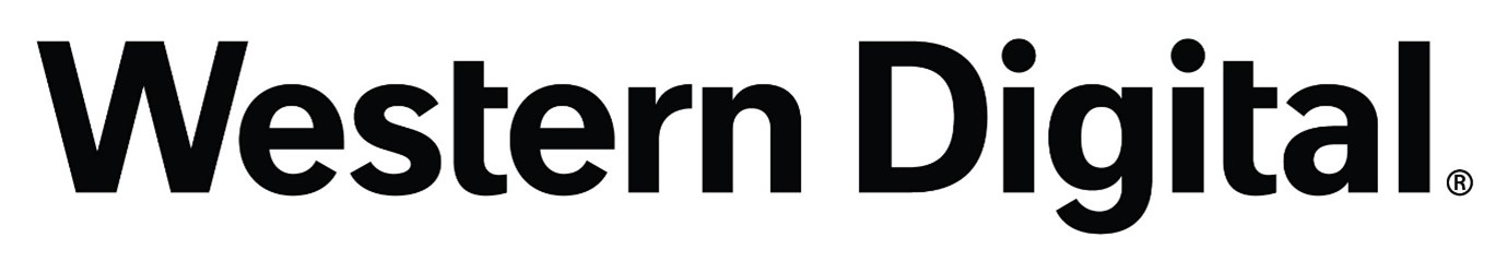 western digital logo black